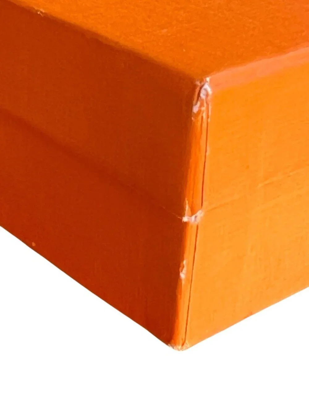 Louis Vuitton Orange Box & Beige Dust Cover Blue Logo 10 1/8